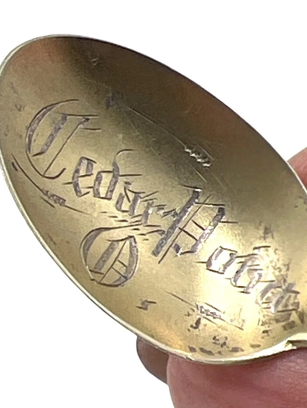 Vintage Fessenden & Co Sterling Silver Souvenir Spoon Ohio